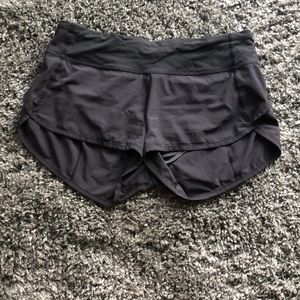 Black Lululemon shorts